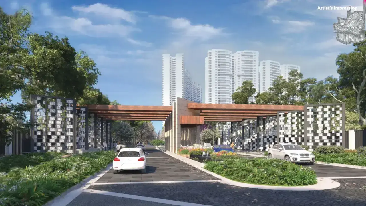 Prestige Park Grove in Whitefield (artist&rsquo;s impression)