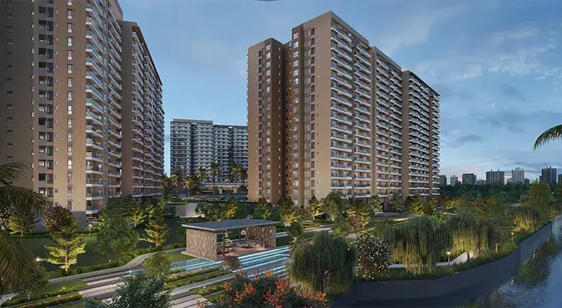 Prestige Raintree Park in Whitefield (artist&rsquo;s impression)