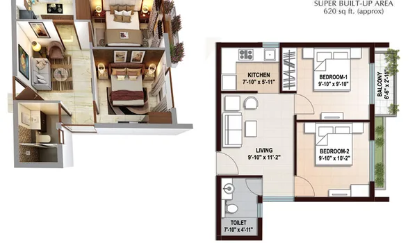 2 BHK Apartments in Whitefield 2026 Featured Image of 2 BHK Apartments in Whitefield 2026